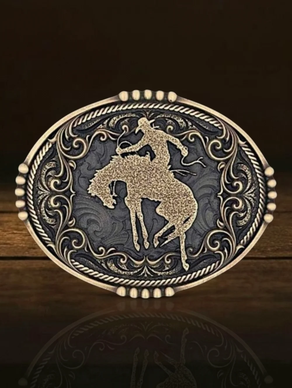 Montana Silversmiths Bucking Bronc Bronze Belt Buckle Retail $45 -‎ NEW!